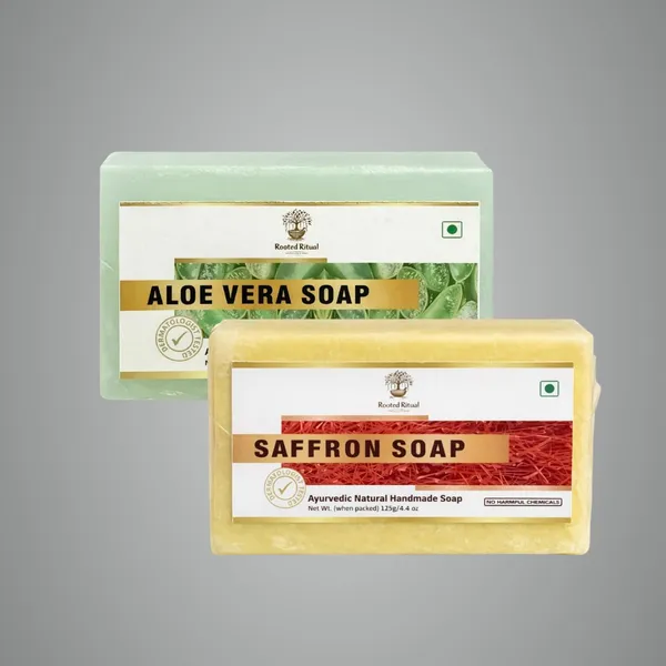 Natural_Aloevera_And_Saffron_Soap_For_Women_(Pack_Of_2)