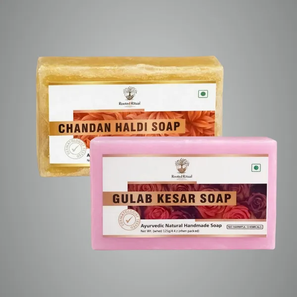Natural_Chandan_Haldi_And_Gulab_Kesar_Soap_For_Women_(Pack_Of_2)