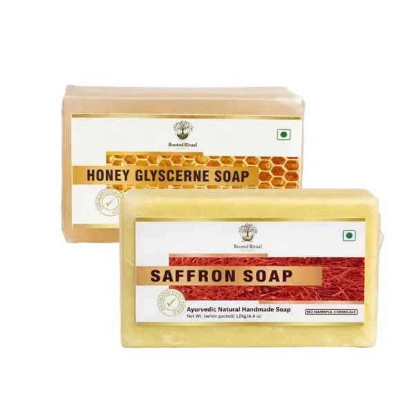 Natural_Honey_Gyscerin_And_Saffron_Soap_For_Women_(Pack_Of_2)
