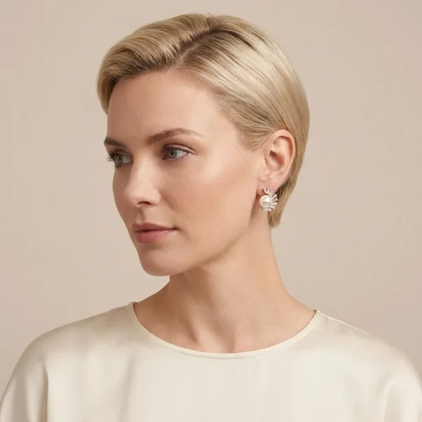 Gold_And_Off_White_Premium_Faux_Pearl_&_Glass_Crystals_Stud_Earrings_For_Women