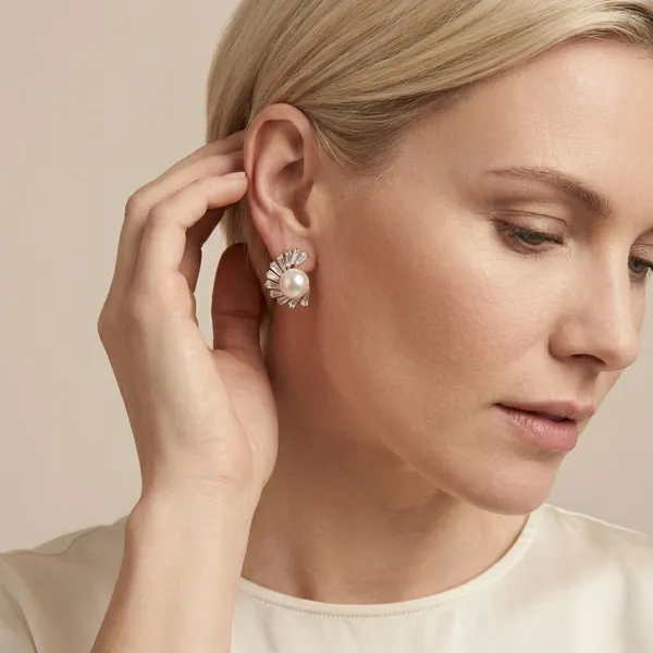 Gold_And_Off_White_Premium_Faux_Pearl_&_Glass_Crystals_Stud_Earrings_For_Women