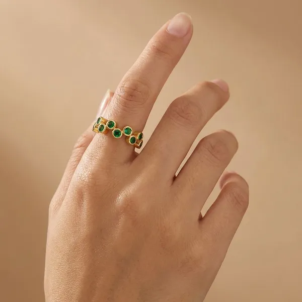 Green_Premium_Brass_Base_Metal_&_Glass_Stones_Ring_For_Women
