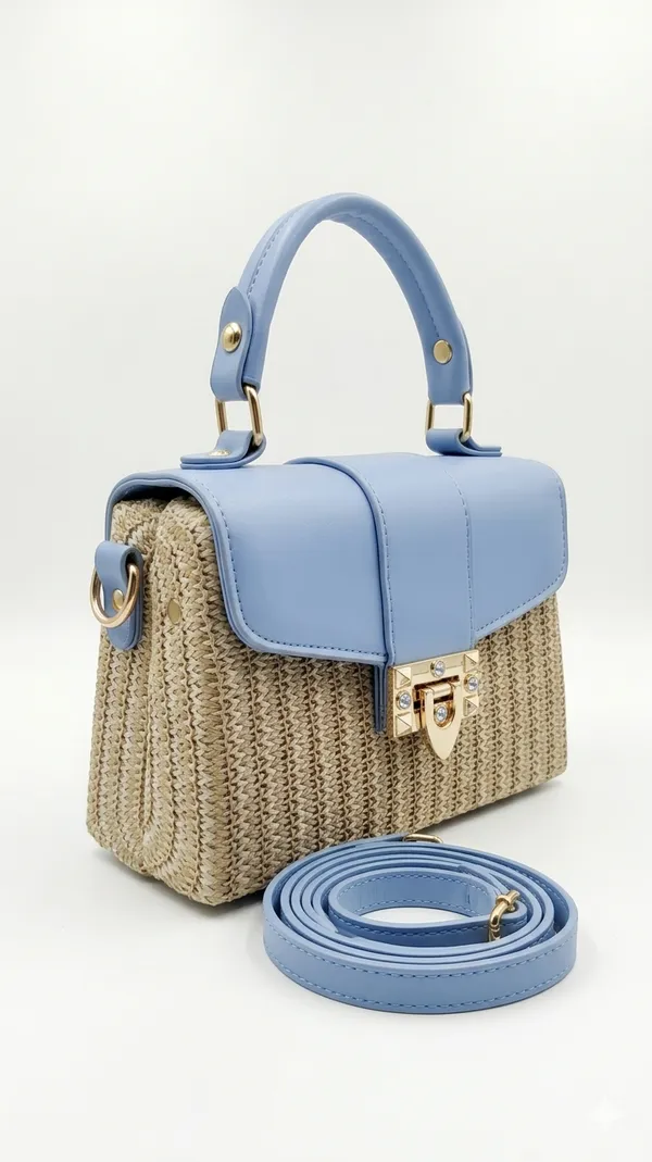 Blue_Artisian_Flap_Purse_For_Women