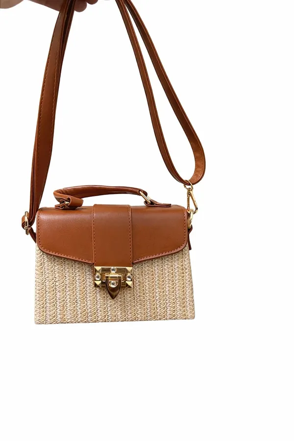Brown_Artisan_Flap_Purse_For_Women