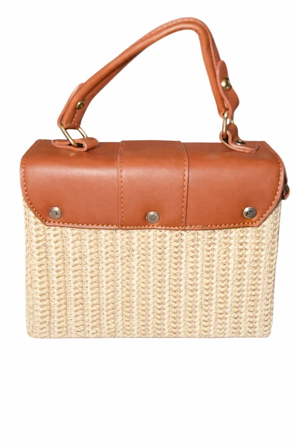 Brown_Artisan_Flap_Purse_For_Women
