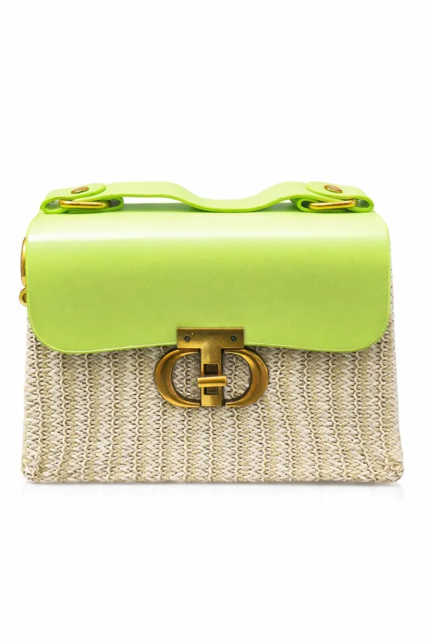 Green_Golden_Weave_Purse
