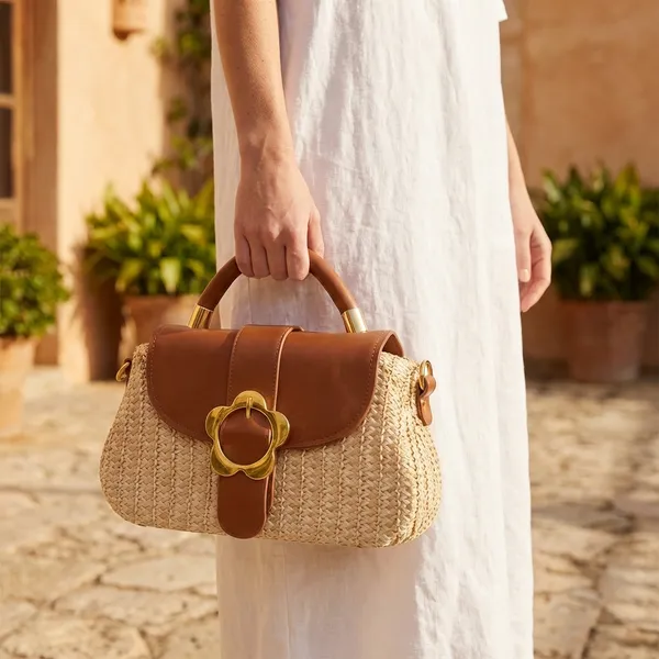 The_Sculpted_Knot_Purse_Brown