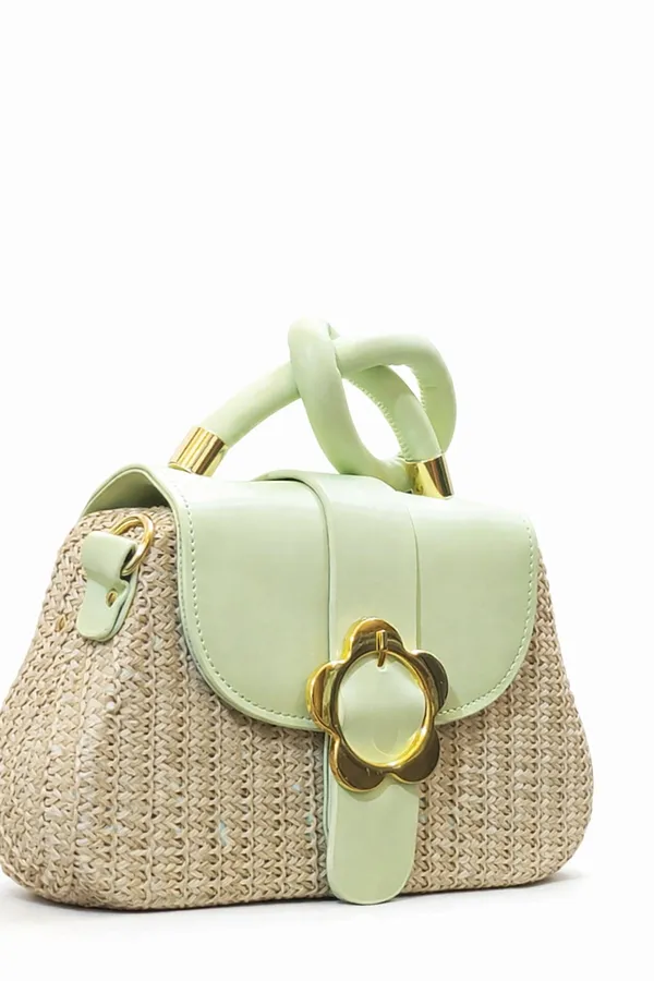 The_Sculpted_Knot_Purse_Green