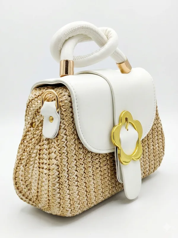 The_Sculpted_Knot_Purse_White