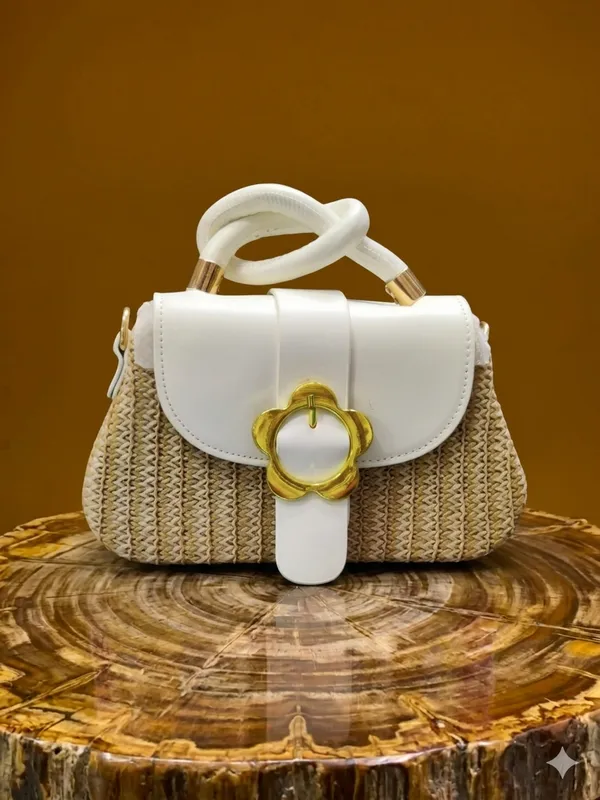 The_Sculpted_Knot_Purse_White