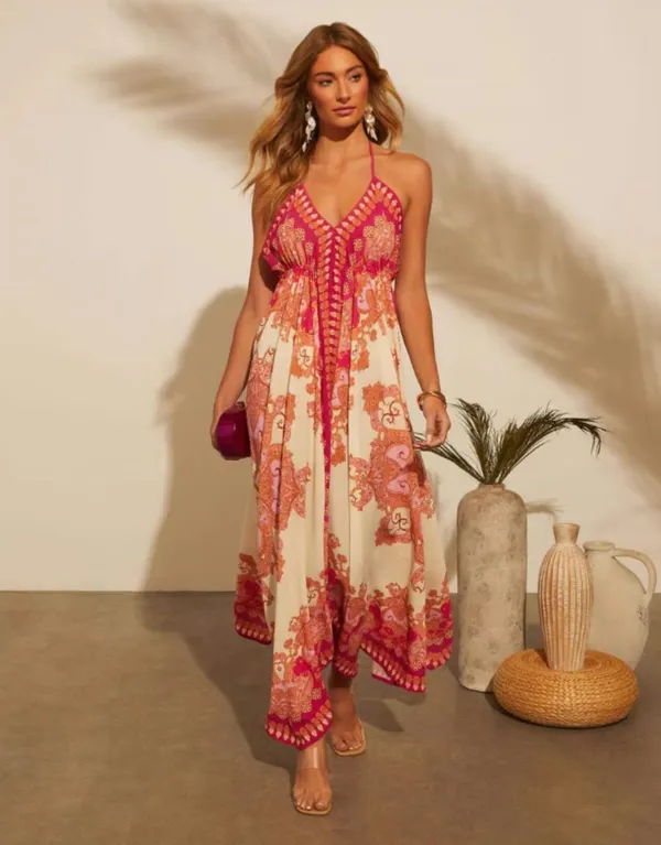 Orange_Synthia_Luxury_Poly_Crepe_Dress_For_Women