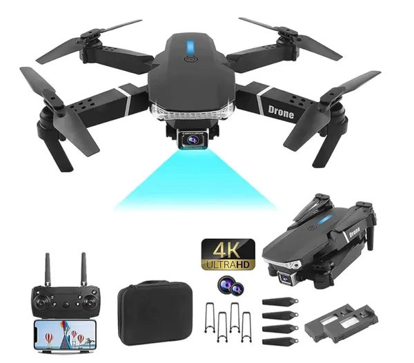 E88_Pro_Mini_Drone_With_4K_Ultra_Hd_Camera,_Wifi_Fpv,_Gesture_Control,_Foldable_Design,_Optical_Flow,_3D_Flips,_Long_Battery_Life,_Portable_Rc_Quadcopter_For_Beginners_&_Professionals_Pack_Of_2