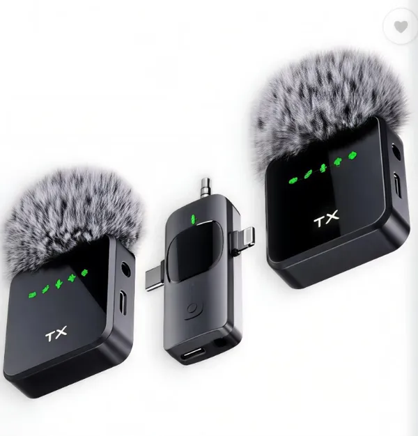 Primate_3-In-1_Wireless_Noise_Reduction_Microphone_For_Smartphone_&_Camera_|_164Ft_Range,_20_Hours_Battery_Life_|_Ideal_For_Youtube,_Vlogging_&_Interviews