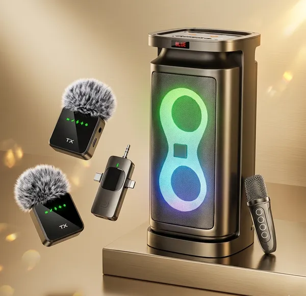 Techify_Cruiser-60W_Series_Speaker_&_Wireless_Microphone_Pack_Of_2