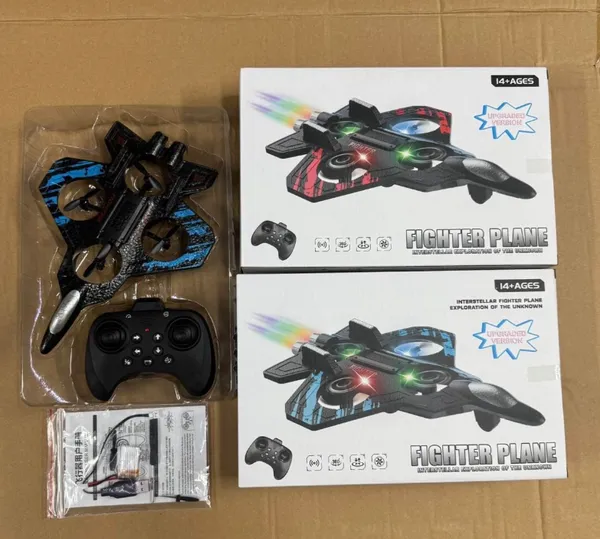 Ocvito_Fighter_Plane_Rc_Plane_-_2.4_Ghz_Remote_Controlled_Fighter_Plane_||_Rc_Airplane_Easy_To_Fly_Stable_Jet_Fighter_Toys_For_Kids_||_Led_Lights,_360_Degree_Hovering_Airplane_And_Stun_Roll._(Blue1)
