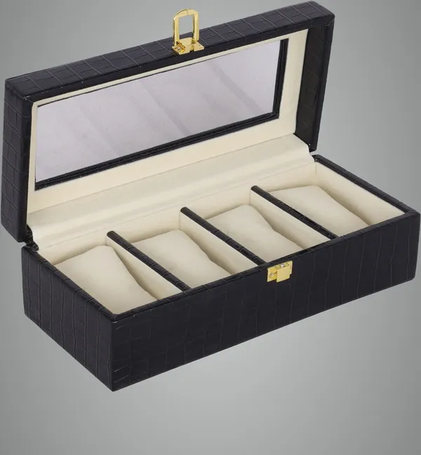 Black_Premium_Leather_Watch_Box_Organizer_For_Unisex
