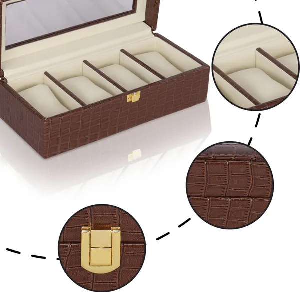 Brown_Premium_Leather_Watch_Box_Organizer_For_Unisex