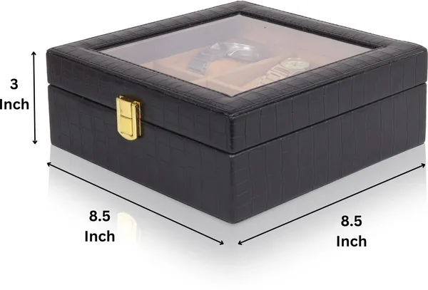 Black_Premium_Leather_Watch_Box_Organizer_For_Unisex