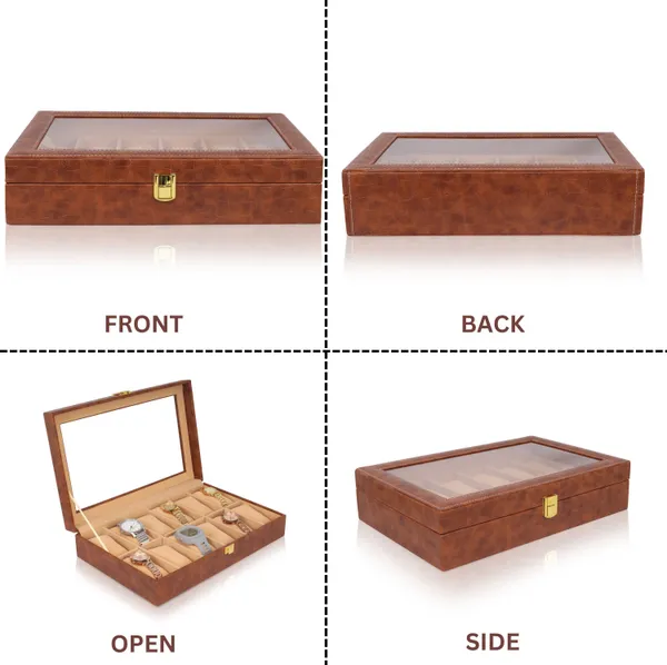 Dark_Brown_Premium_Pu_Leather_Wood_Watch_Box_Organizer_For_Unisex