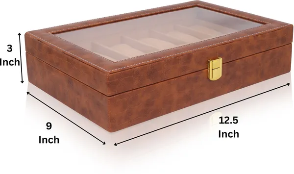 Dark_Brown_Premium_Pu_Leather_Wood_Watch_Box_Organizer_For_Unisex