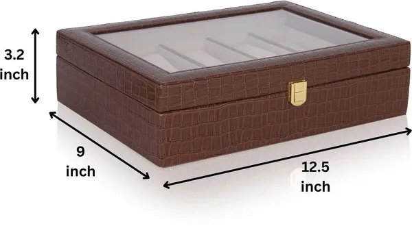 Dark_Brown_Premium_Leather_Watch_Box_Organizer_For_Unisex