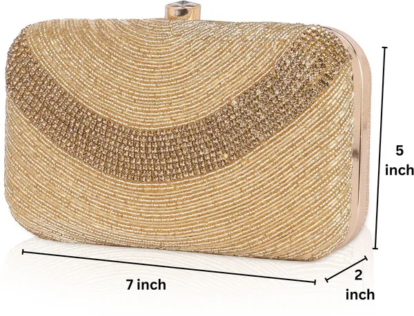 Gold_Solid_Clutch_Bag_For_Women