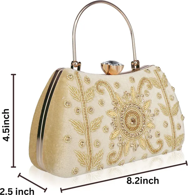 Beige_Embroidered_Clutch_Bag_with_Metal_Clasp_Closure_For_Women