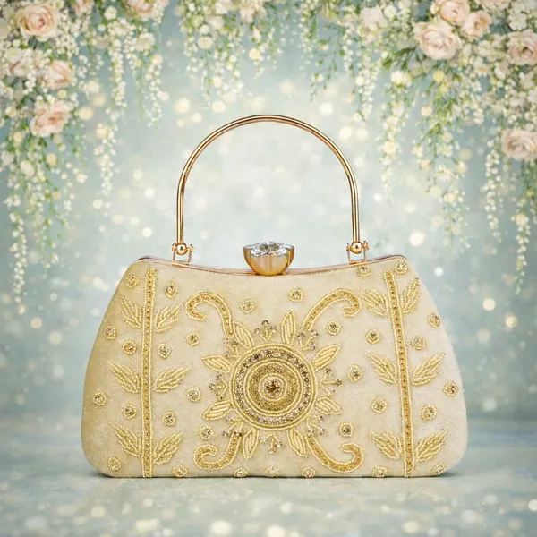 Beige_Embroidered_Clutch_Bag_with_Metal_Clasp_Closure_For_Women