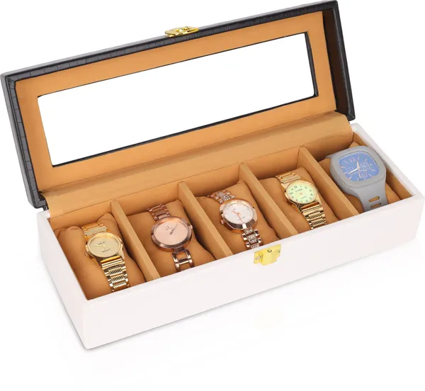 White_Luxury_Wood_Watch_Box_Organizer_For_Unisex