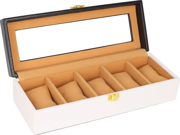 White_Premium_Wood_Watch_Box_Organizer_For_Unisex