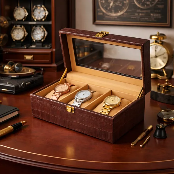 White_Premium_Wood_Watch_Box_Organizer_For_Unisex
