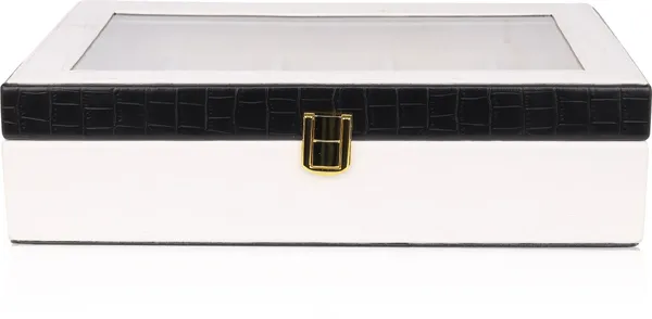 White_Luxury_Wood_Watch_Box_Organizer_For_Unisex