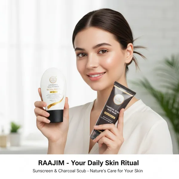 Charcoal_Scrub_Face_Wash_And_Liposomal_Niacinamide_Sunscreen_Pack_Of_2