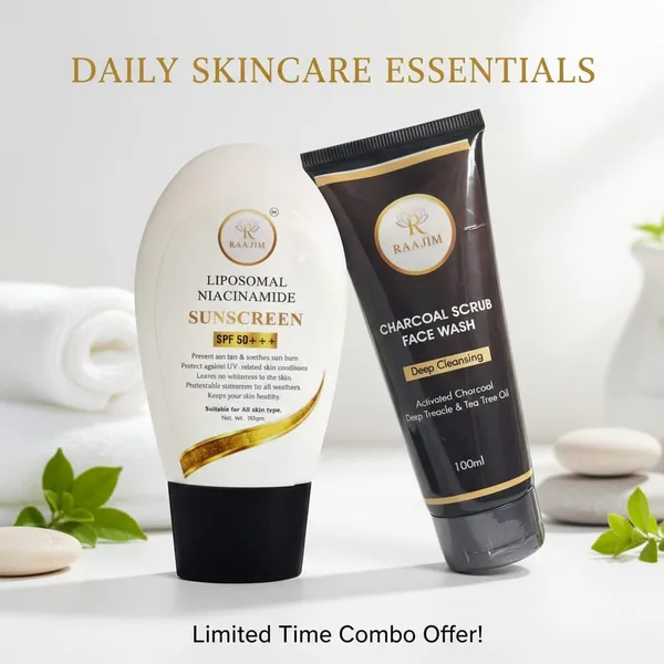Charcoal_Scrub_Face_Wash_And_Liposomal_Niacinamide_Sunscreen_Pack_Of_2
