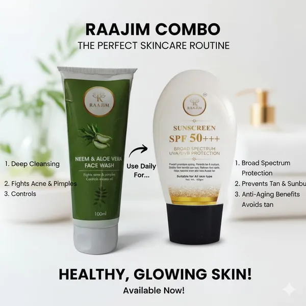 Neem_And_Aloe_Vera_Facewash_And_Sunscreen_Pack_Of_2