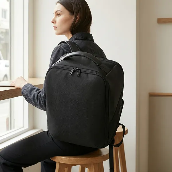 Black_Nylon_Back_Pack_for_Men_&_Women