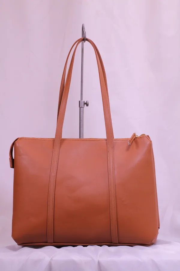 Tan_Polyurethane_Hand_Bag_for_Men_&_Women