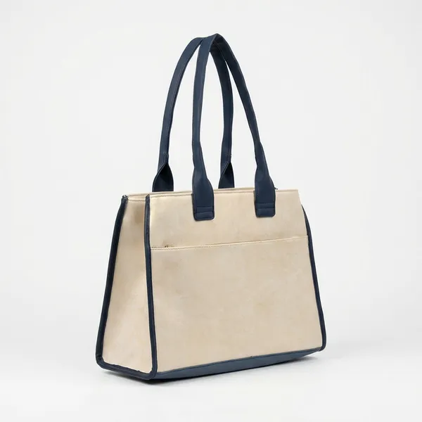 White_Polyurethane_Hand_Bag_for_Men_&_Women_(Combo_of_2)