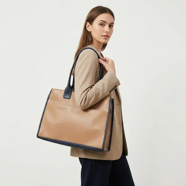 Beige_Polyurethane_Hand_Bag_for_Men_&_Women