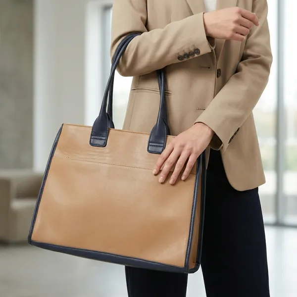 Beige_Polyurethane_Hand_Bag_for_Men_&_Women