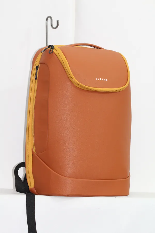 Orange_Polyurethane_Back_Pack_for_Men_&_Women