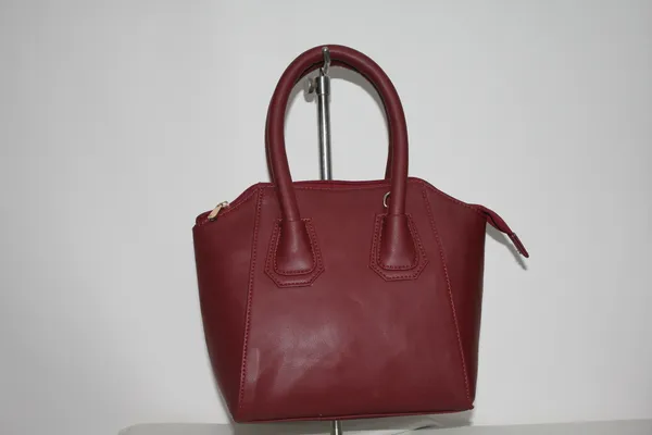 Burgundy_Polyurethane_Hand_Bag_for_Men_&_Women_(Combo_of_2)
