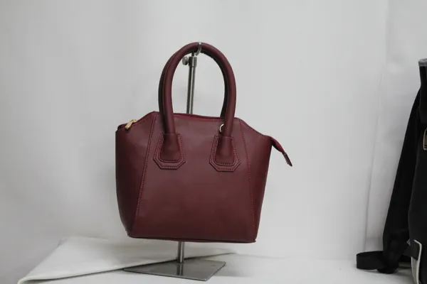Burgundy_Polyurethane_Hand_Bag_for_Men_&_Women_(Combo_of_2)