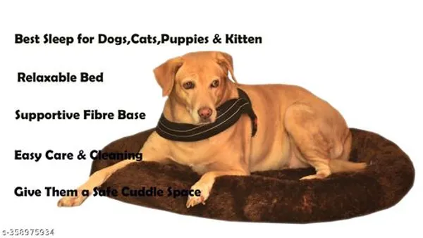 Stuffiva_Pet_Bed_For_Dogs_Cats_Puppies_Kitten_Etc_With_1_Year_Warranty