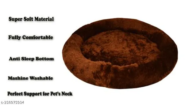 Stuffiva_Pet_Bed_For_Dogs_Cats_Puppies_Kitten_Etc_With_1_Year_Warranty