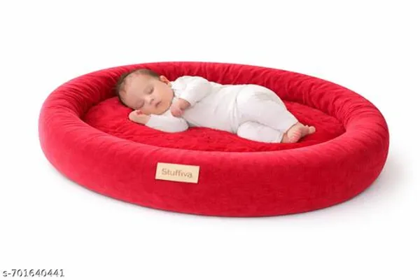 Stuffiva_Premium_Baby_Sleeping_Bed_Of_Velvet