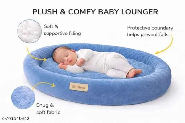 Stuffiva_Premium_Baby_Sleeping_Bed_Of_Velvet