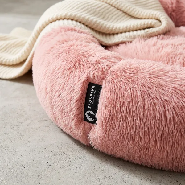 Oval_Shaped_Faux_Fur_Pet_Bed_For_Dogs_Kittens_Xl_Pink