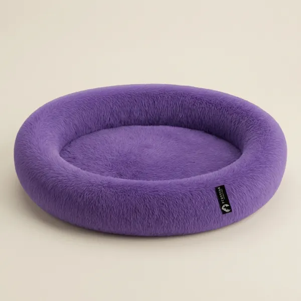 Oval_Shaped_Faux_Fur_Pet_Bed_For_Dogs_Kittens_Xl_Purple
