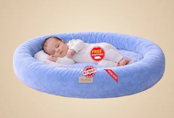 Stuffiva_Premium_Baby_Sleeping_Bed_Of_Velvet